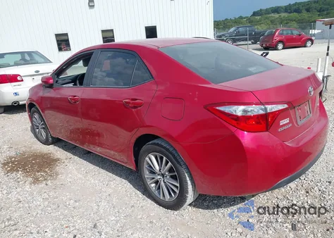 2014 Toyota Corolla Le Plus z USA, uszkodzony, nr VIN 5YFBURHE3EP040197
